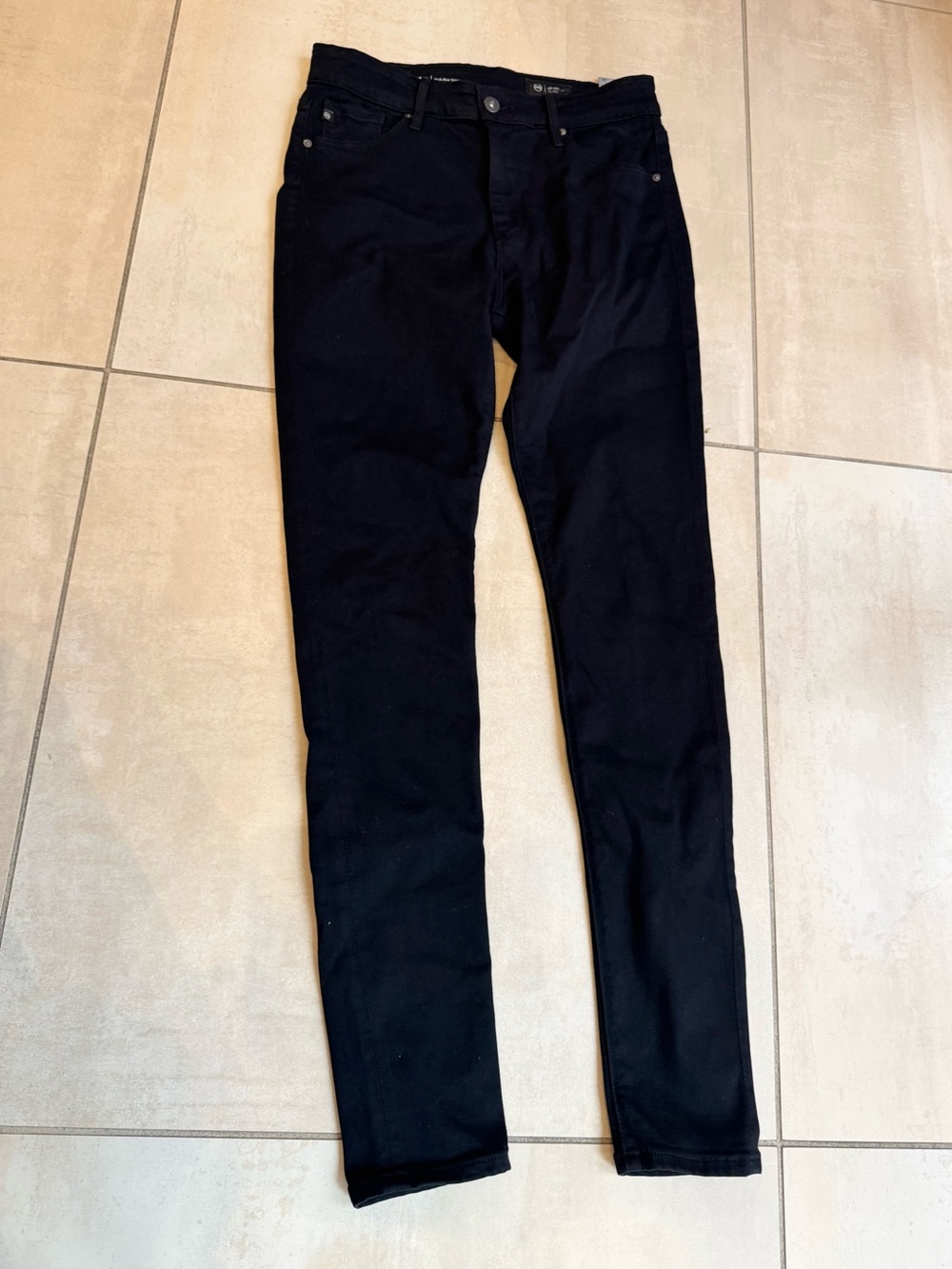 AG Adriano Goldschmied Black Skinny Jeans